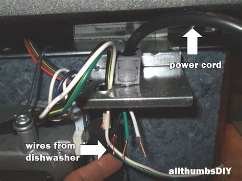 how to install junction box cover ge dishwasher|GE GSM1860NSS DISHWASHER INSTALLATION .